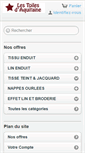 Mobile Screenshot of les-toiles-daquitaine.com